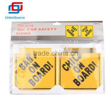 Car Safety Sign Stickers Baby In Car Signs