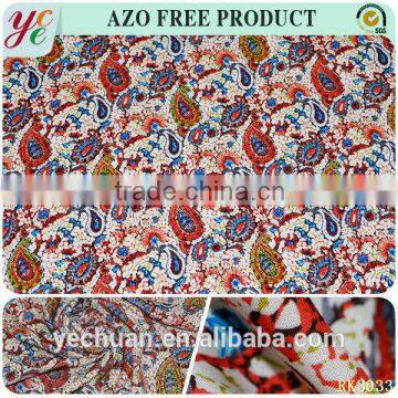 Cheap hawaiian style rayon fabric for dress alibaba china supplier