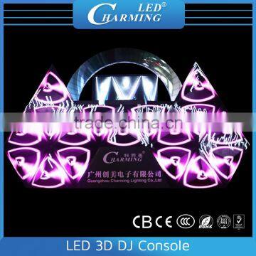 alibaba express CE certified 3d video sound dj booth stable durability