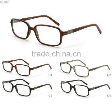 Plastic Injection Reading Glass with Metal part
