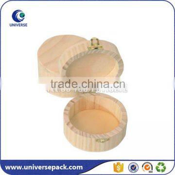 China new design popular round wood box