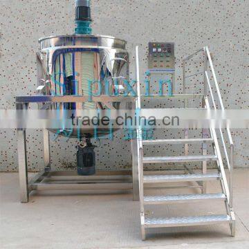 500L electric heating oil blending plants, liquid mixing machine for shampoo/lotion/ liquid soap