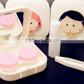 Customized Hard Novelty Plastic Contact Lens Case