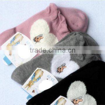 Original Cotton Socks Female Peach Squirrel Sock Embroidery Machine Modal Cotton Socks photo-2