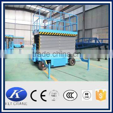 18m scissor hydraulic manual aerial work platform