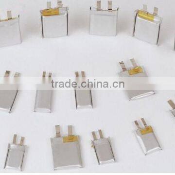 Genuine rechargeable 651723 3.7V 150mAh LIthium polymer battery with high quality