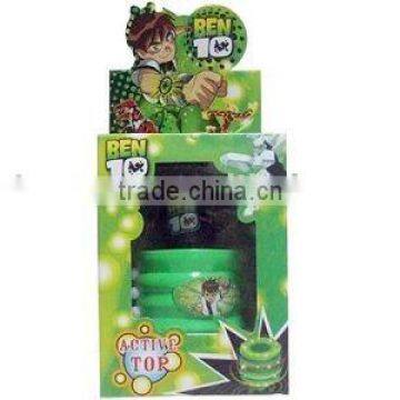 1075160 Hot Sell ben 10 laser top with light and music