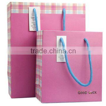 Simple Print Good Luck Mini Paper Bag