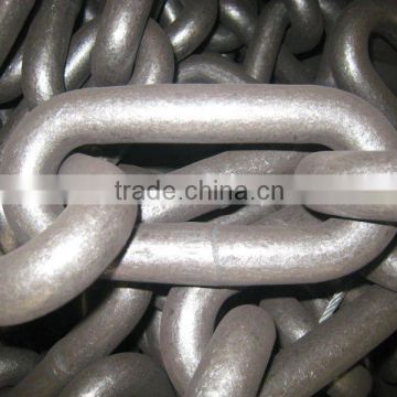 Shandong black painted large chains and conveyor chain