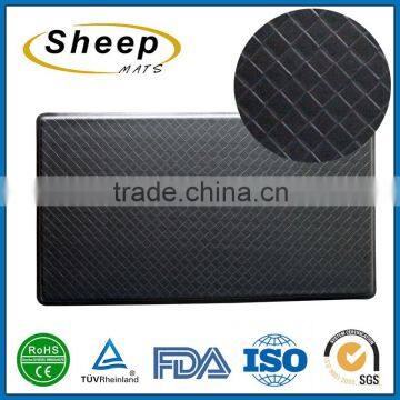 Wholesale anti-fatigue floor PVC black mats