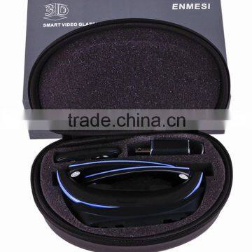 Cheap Home Theater Project Android 1080P VR Full HD Digital 3D Video Glasses With 16GB Memory photo-5