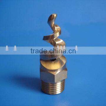 Brass spiral nozzle