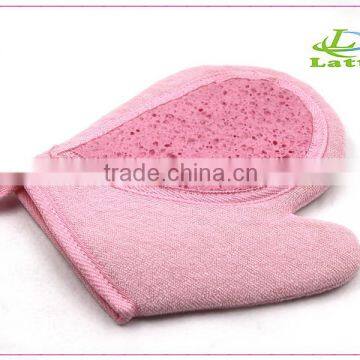 Aquasentials Exfoliating Terry Mitt Bath Glove