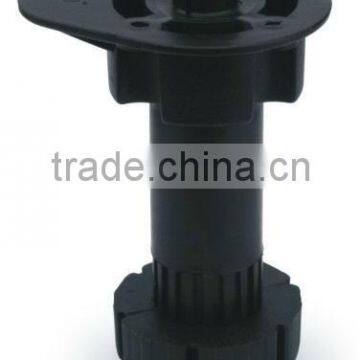 JAL006 blach plastic leveler leg