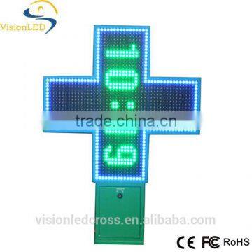 LED cross for pharmacy (Croix de Pharmacie)