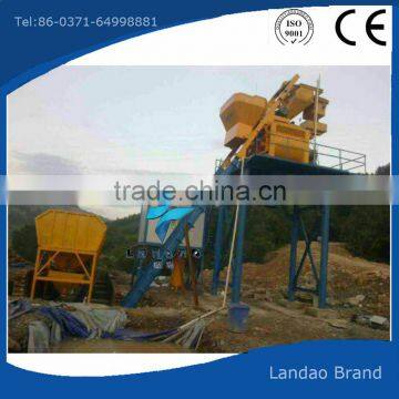 Greatly welcomed small industrial automatic concrete mixing plant