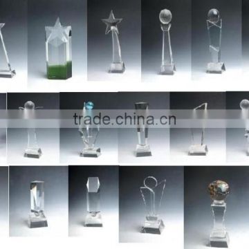 crystal trophy award personal customize