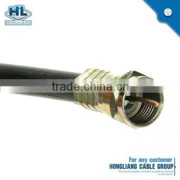 5C 2V 75 OHM coaxial cable BC conductor solid PE Al foil AL-Mg wire braid PVC jacket coaxial cable