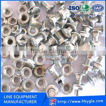 Round Head Square Neck Carriage Bolt with Flange Nut