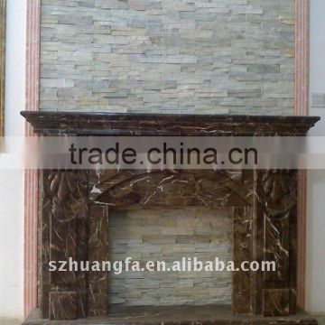 Good design fireplace with white marble from China