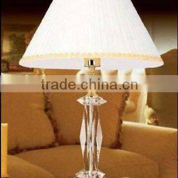 Home decoration crystal table lamp bedside