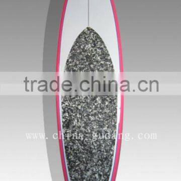 peach color supboard fiberglass stand up paddle board EPS sup board surfboard