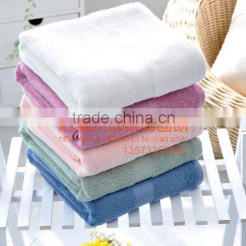 Promotional Plain dyed 100% Bamboo pantone color Towel sport towel