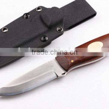 OEM new design D2 fixed blade combat knife with K sheath