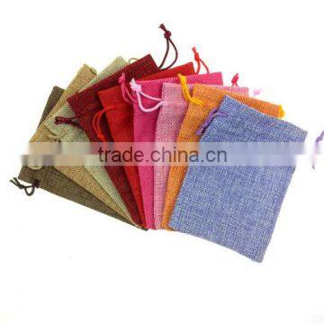 Cotton Linen Drawstring Promotion Bag, Drawstring Cotton Bags