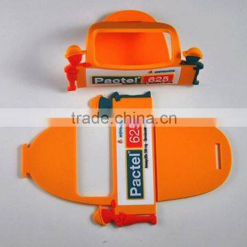 Custom soft pvc mobile phone holder / 3d pvc phone holder