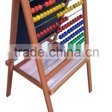 WOODEN ABACUS BIG FOOT AND WRITING BOARD