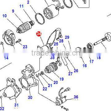 SD1350-10901X9 Engage Switch Assy for D85A-21 Starting Motor
