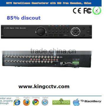 24/ 32CH Network DVR dvr h264 cms free software