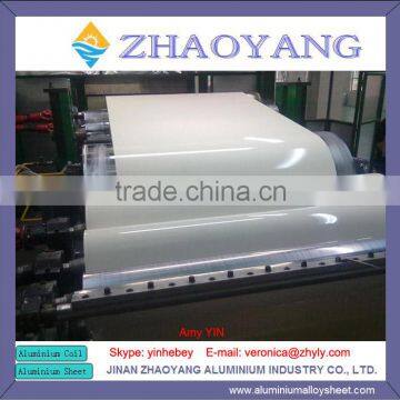 3003 0.015~0.018mm PVDF Prepainted Aluminum Coil