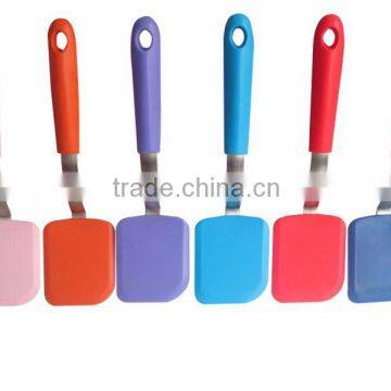 Silicone Turner With Silicone Overmolded Handle Silicone Cookware