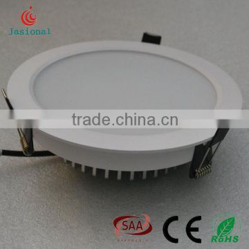 SAA aluminum warm white 20w 160mm cut out led downlight australia