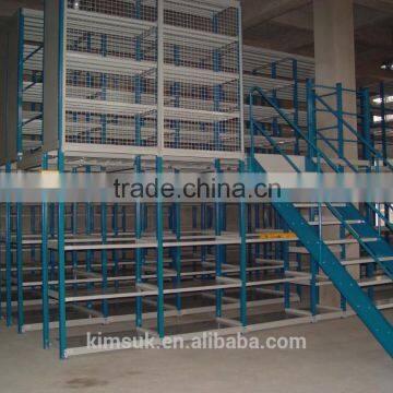 OEM Mezzanine Floor Steel Bulkly Guangzhou Logistics Stprage Shelf photo-2