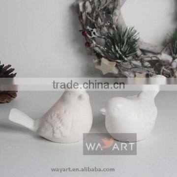 LED Lighted Ceramic Birds Decors Christmas Birds