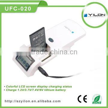 18650 charger 3.7v battery universal travel easy adapter