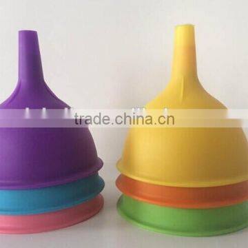 Hotsale Creative Design Food Grade Silicone Oil Funnel Heat Resistant Liquid Funnel