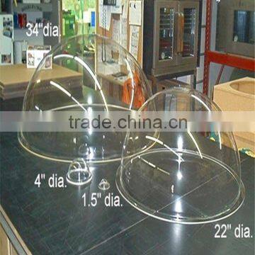 large clear china supplier custom acrylic dome for business gift