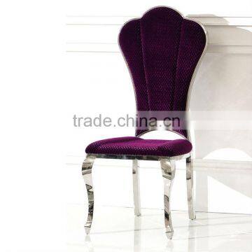 2014 Luxury Dining Chairs Stainless Steel Navy Chair Set OB503