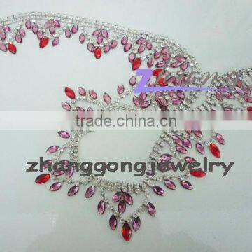 Fashion beauty diamond lace for garment