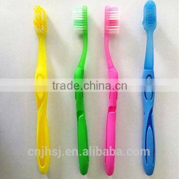 Toothbrush Supplier Customized OEM Nylon Soft Bristles Adult Toothbrush photo-2