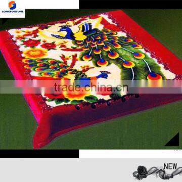 beer pattern polar fleece fabric