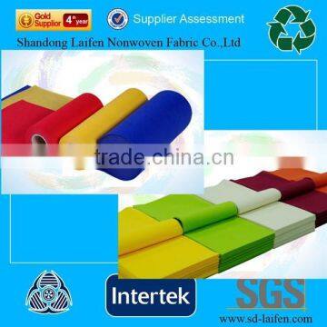 Custom TNT non woven tablecloth fabric/ TNT tablecloth rolls