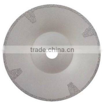 vacuum brazed diamond cup shape saw blade