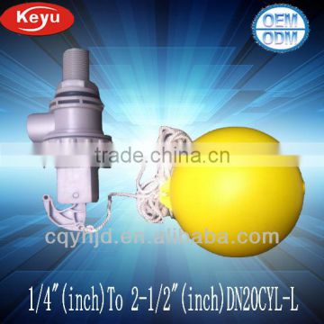 Offer DN20CYL-L 3/4" Cattle Water Tank Plastic Float Valve