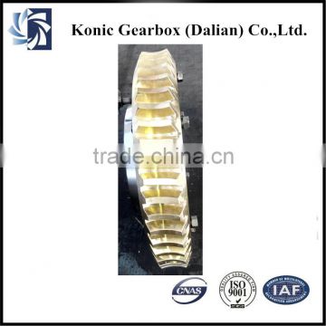 OEM power helical worm gear for ship pulling and lifting Gas equipment from China manufacturer