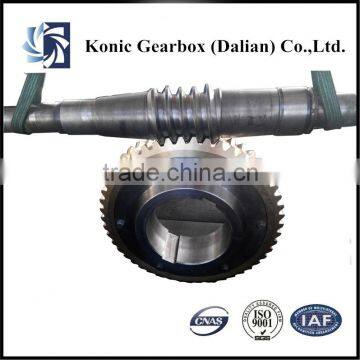 Customized Nonstandard Helical Worm Gear of Transmission for Industrial Machinery photo-4